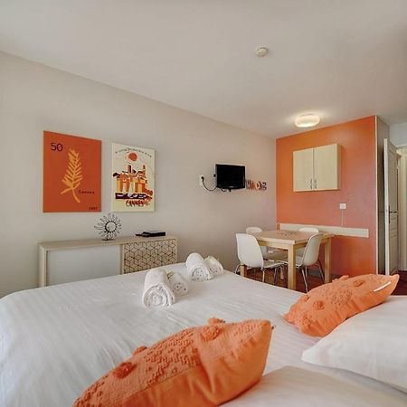 Immogroom - 2 Rooms Sea View - Swimming Pool - Terrace - Parking - Ac Cannes Dış mekan fotoğraf