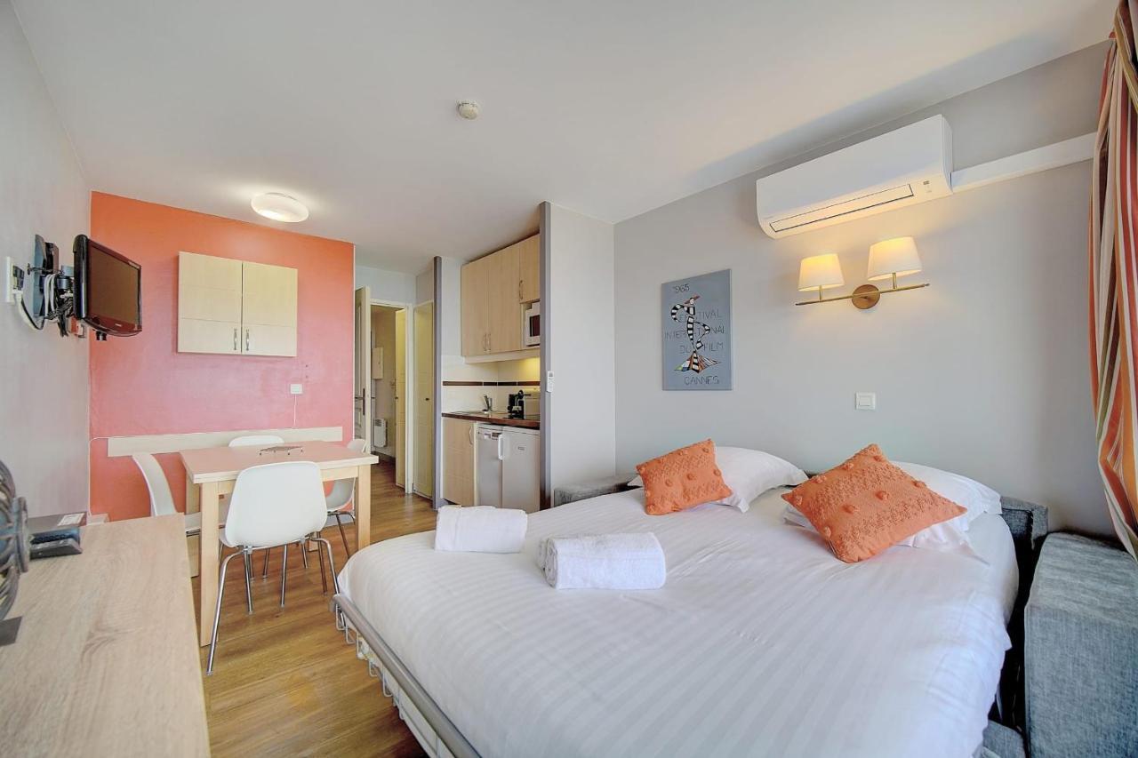 Immogroom - 2 Rooms Sea View - Swimming Pool - Terrace - Parking - Ac Cannes Dış mekan fotoğraf